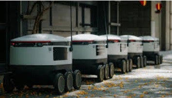 mobile robotic cylinders on wheels
